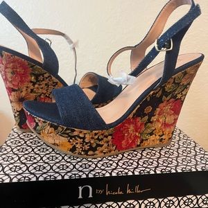 Nicole Miller Wedge Sandal